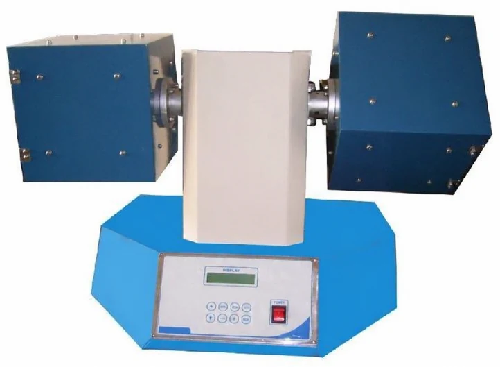 Pilling tester with two specimen boxes and digital control panel