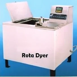 Rota Dyer laboratory dyeing machine with open lid and digital control panel